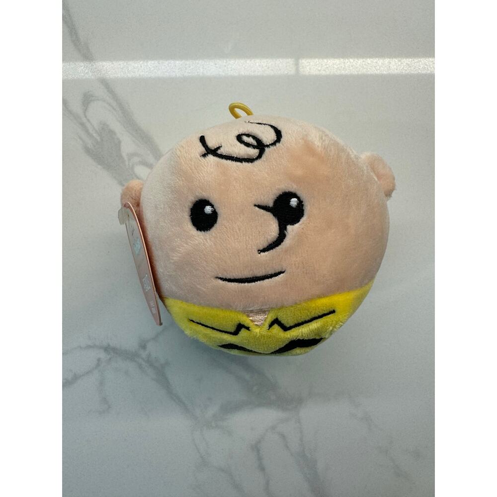 Hallmark Fluffballs Plush Character Ornament, 4 inches Charlie Brown PEANUTS